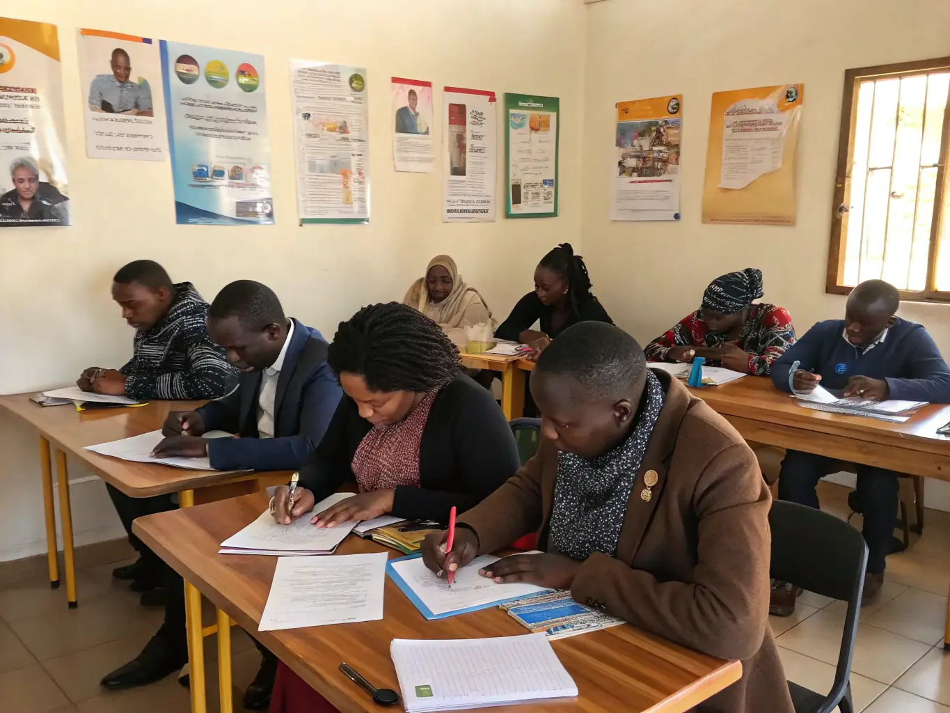 A dynamic image of a hands-on workshop session at the PulseUno Entrepreneurship Conference, with participants actively collaborating and learning new skills.